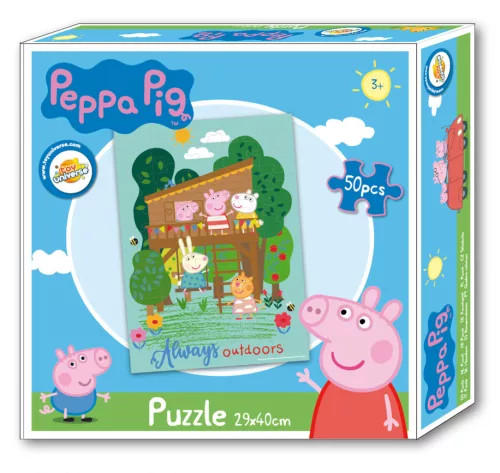 Peppa malac puzzle 50 db-os 