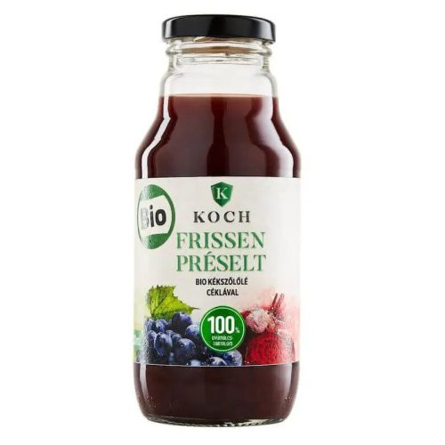 Koch bio frissen préselt kékszőlőlé céklával 330 ml