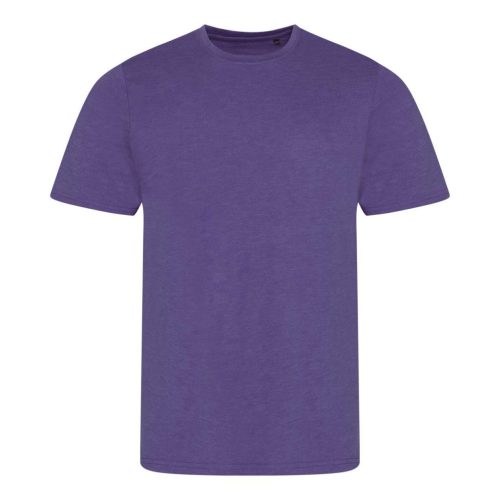 Tri-blend környakas férfi póló, Just Ts JT001, Heather Purple-S (jt001hpu-s)