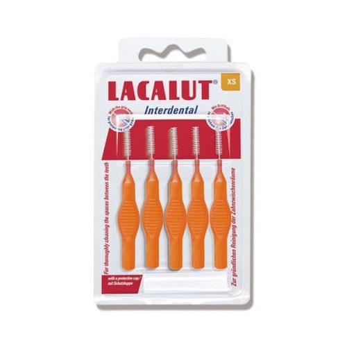 Lacalut interdental fogköztisztító kefe xs 5 db