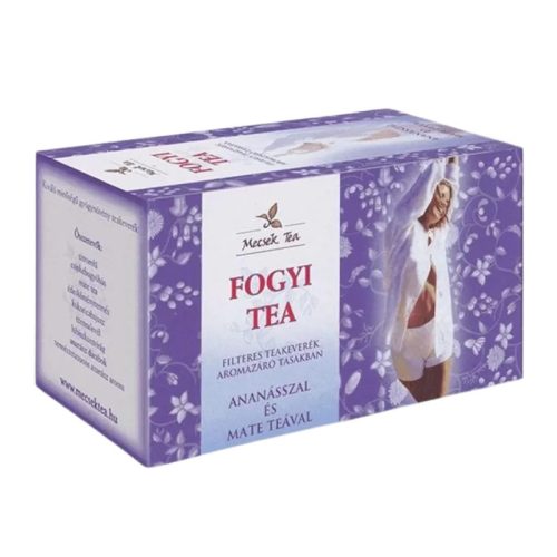 Mecsek fogyi tea ananász+mate tea 20x1g 20 g