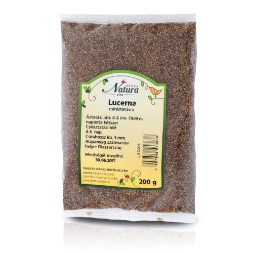 Natura csíráztatásra lucerna 200 g