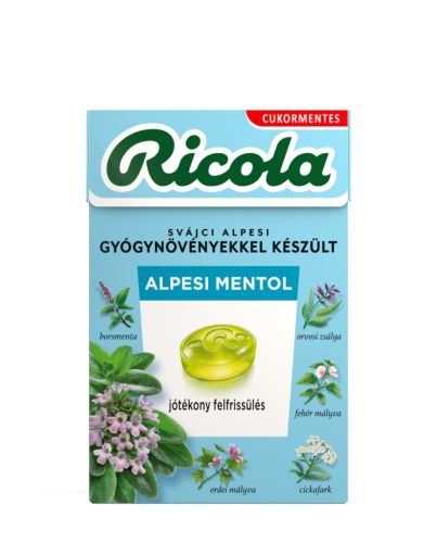 Ricola cukorka alpine fresh 40 g