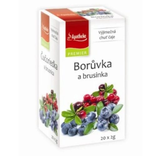 Apotheke áfonya-tőzegáfonya tea 20x2g 40 g