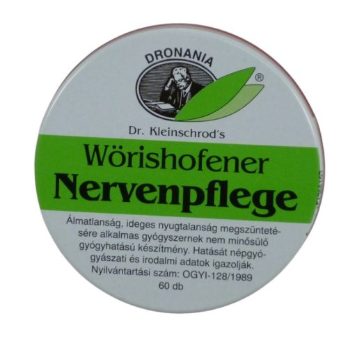 W.nervenpflege tabletta 60 db