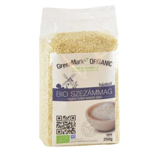 Greenmark bio szezámmag hántolt 250 g