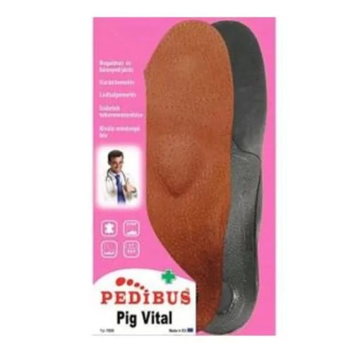 Pedibus talpbetét bőr pig vital 35/36 1 db