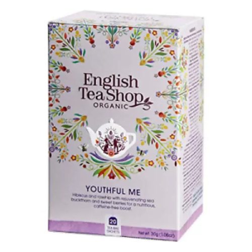 Ets wellness bio tea youthful me koffein mentes 20x1.5g 30 g