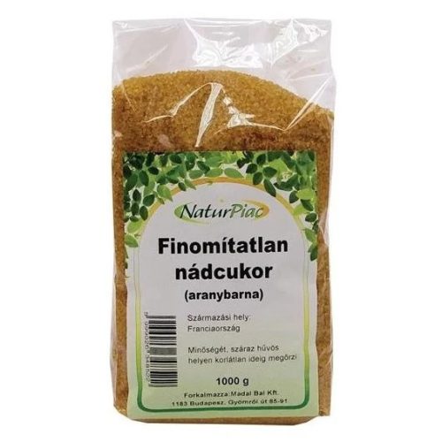 Naturpiac finomítatlan nádcukor aranybarna 1000 g