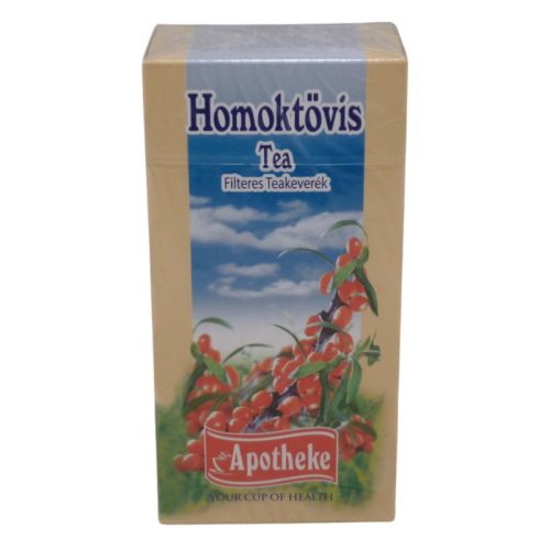 Apotheke homoktövis tea filteres 50 g