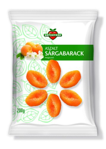 Naturfood aszalt sárgabarack 200 g