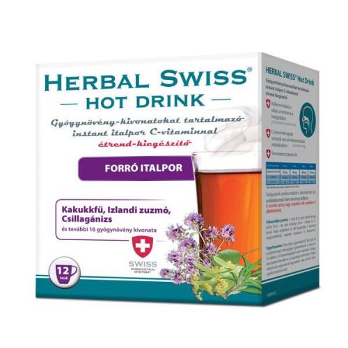 Herbal Swiss hot drink instant italpor 12x8g 96 g