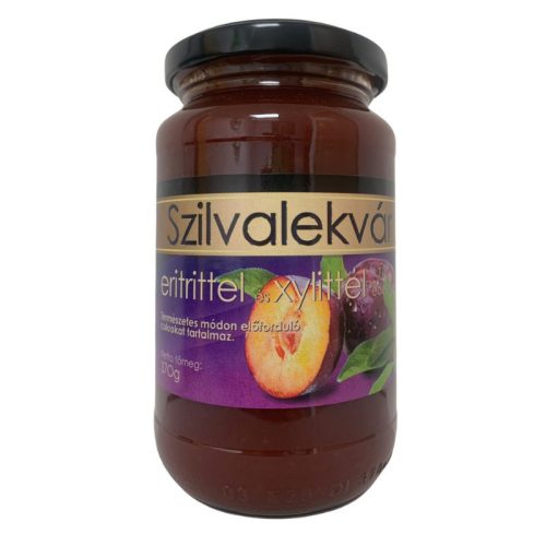 Ezerédes szilvalekvár eritrittel és xilittel 370 g