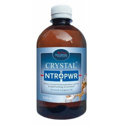 Crystal silver natur power étrend-kiegészítő ital 500 ml