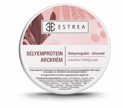 Estrea rózsa selyemprotein arckrém vízhiányos bőrre 80 ml