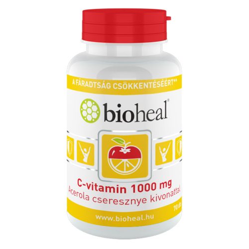 Bioheal c-vitamin 1000mg acerola kivonattal 70 db