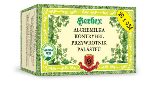 Herbex palástfű tea 20x3g 60 g