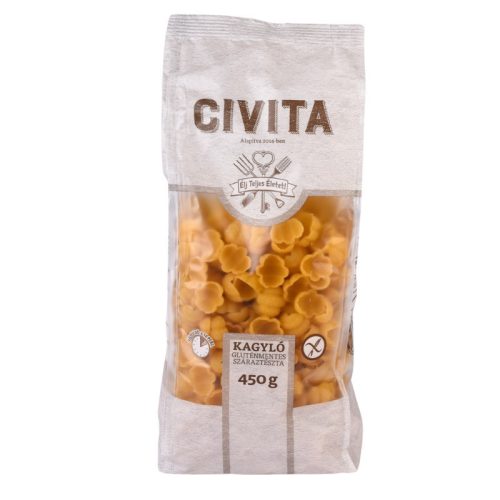 Civita kukorica száraztészta kagyló 450 g