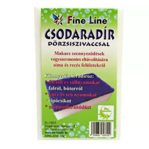 Fine Line csodaradír dörzsiszivaccsal 1 db