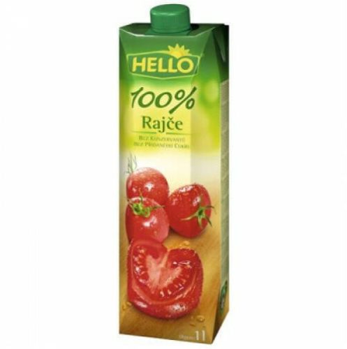 Hello paradicsomlé 100% 1000 ml