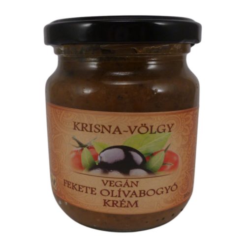 Krisnavölgyi olívakrém fekete 180 g