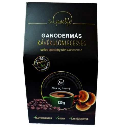 Dr Ganolife bio ganodermás kávékülönlegesség 2 in 1 120 g