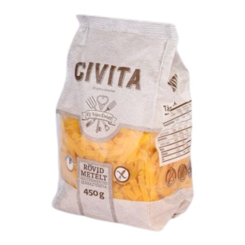 Civita kukorica száraztészta rövidmetélt 450 g