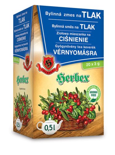 Herbex gyógynövény teakeverék vérnyomásra 60 g