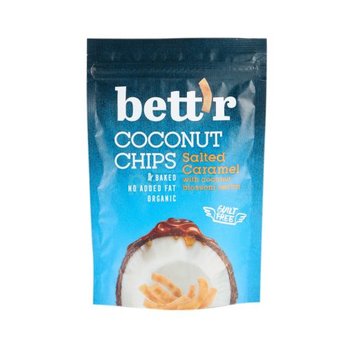 Bettr bio kókuszchips sós karamell 70 g