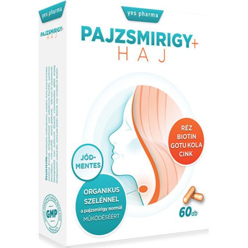 Yespharma pajzsmirigy+haj kapszula 60 db