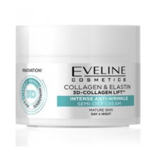 Eveline 3d collagen intenzív ránctalanító arckrém 50 ml