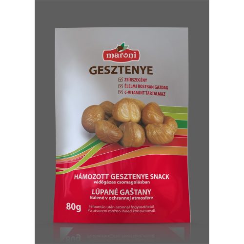 Maroni hámozott gesztenye snack 80 g