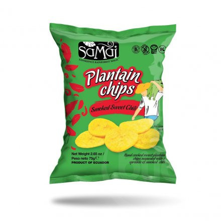 Samai plantain főzőbanán chips édes chili 75 g