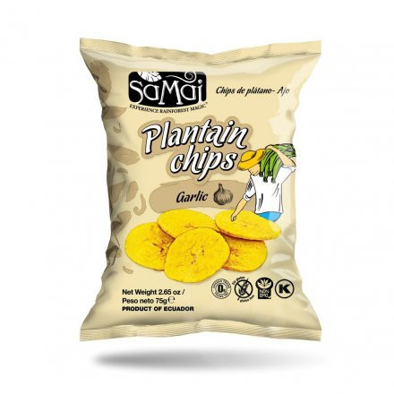 Samai plantain főzőbanán chips fokhagymás 75 g