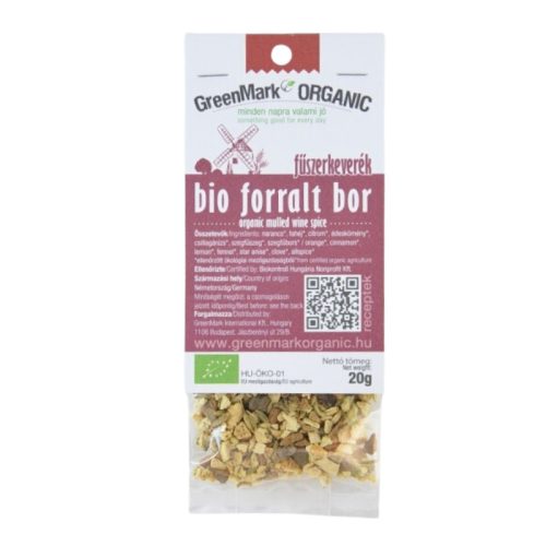 Greenmark bio forraltbor fűszerkeverék 20 g