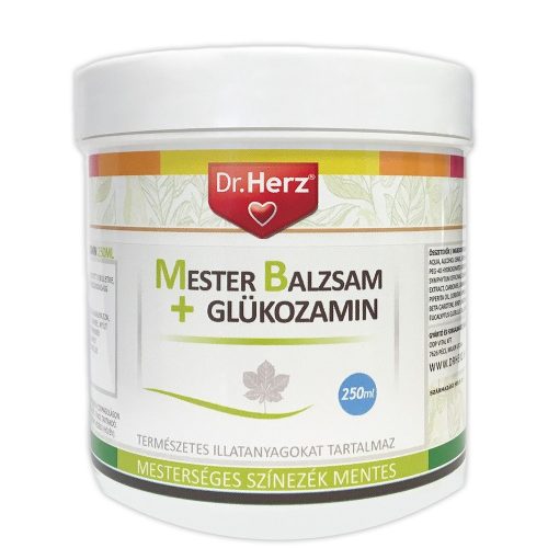 Dr.herz mesterbalzsam+glüközamin 250 ml