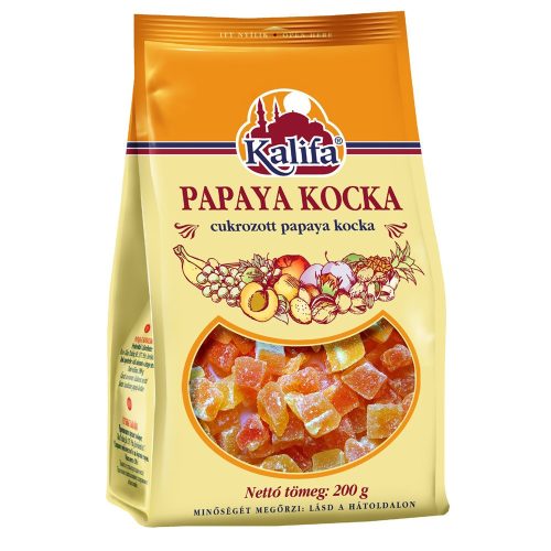 Kalifa papaya kocka kandírozott 200 g