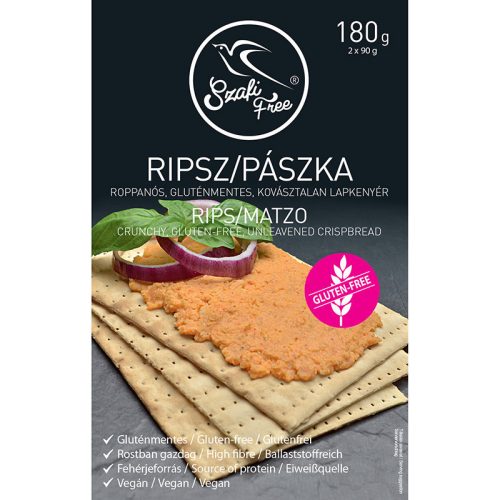 Szafi Free ripsz pászka gluténmentes 180 g