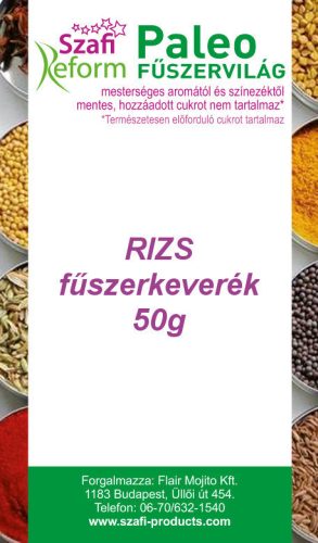 Szafi Reform rizs fűszerkeverék 50 g