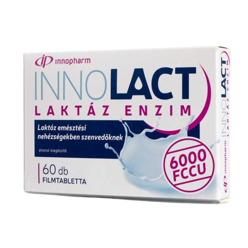 Innopharm innolact laktáz enzim 6000 fccu filmtabletta 60 db