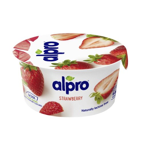 Alpro szójagurt epres 150 g