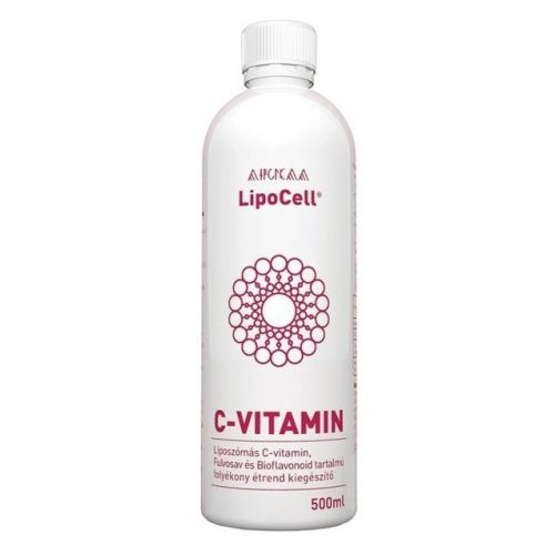 Lipocell c-vitamin folyékony étrend-kiegészítő 500 ml