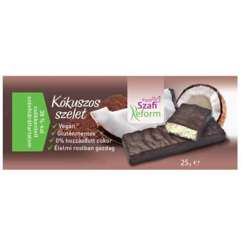 Szafi Reform kókuszos szelet 25 g