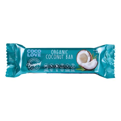 Biopont bio coco love kókuszos szelet 40 g