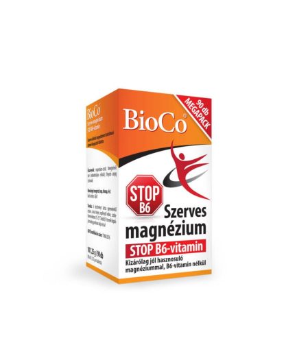 Bioco szerves magnézium stop b6-vitamin 90 db