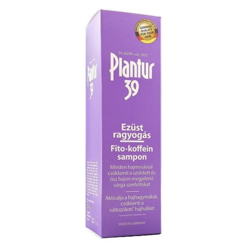 Plantur 39 fito-koffein sampon ősz hajra 250 ml