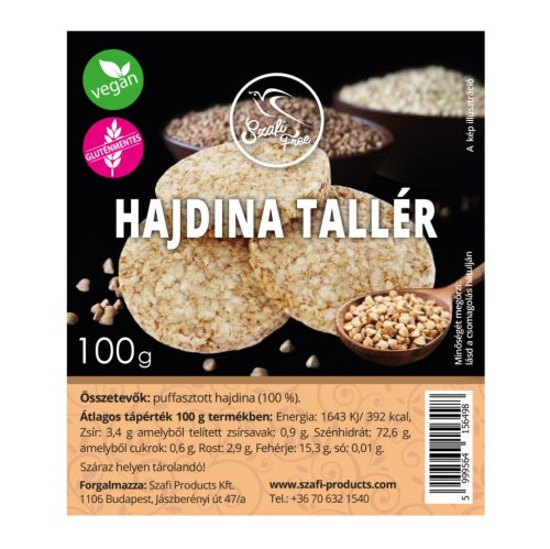 Szafi Free hajdinatallér 100 g