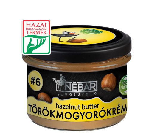 Nébar naturpro 100% törökmogyorókrém 180 g