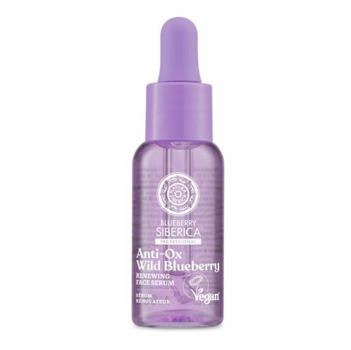 Natura siberica blueberry siberica anti-ox vadáfonya megújító arcszérum 30 ml