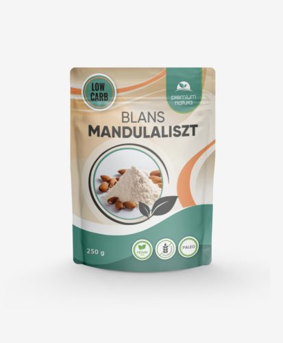 Premium Natura blans mandulaliszt 250 g